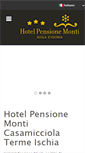 Mobile Screenshot of hotelpensionemonti.com